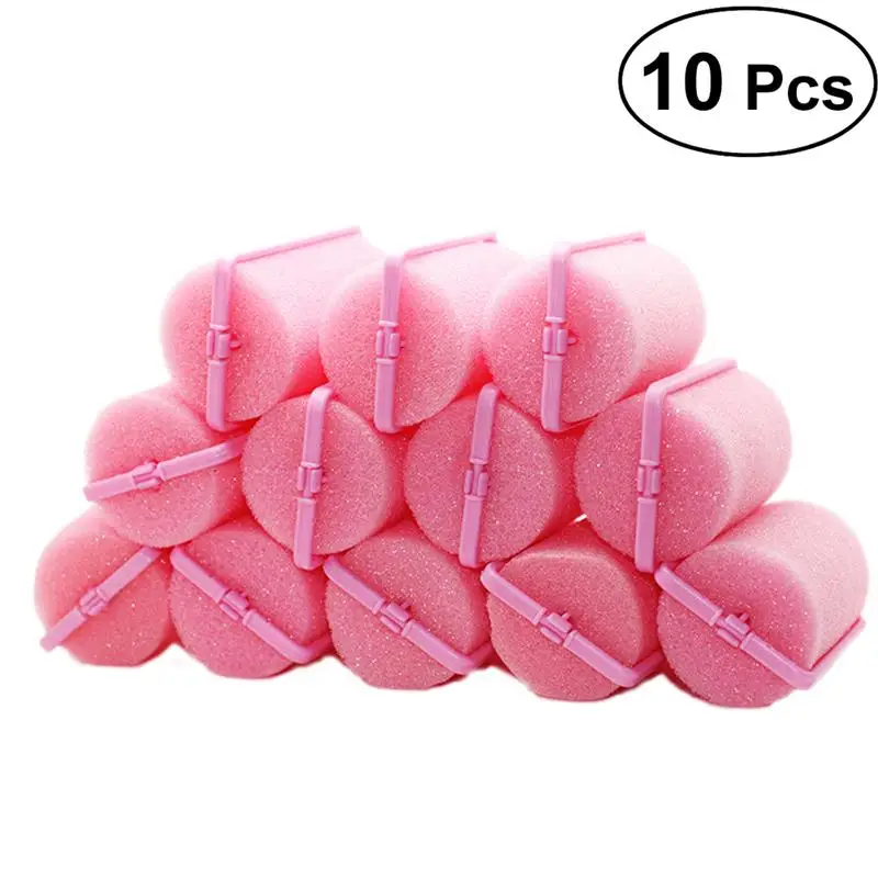 

10X Hair Curler Magic Sponge Foam Cushion Hair Styling Rollers Curler Twist Tool Hot Sale