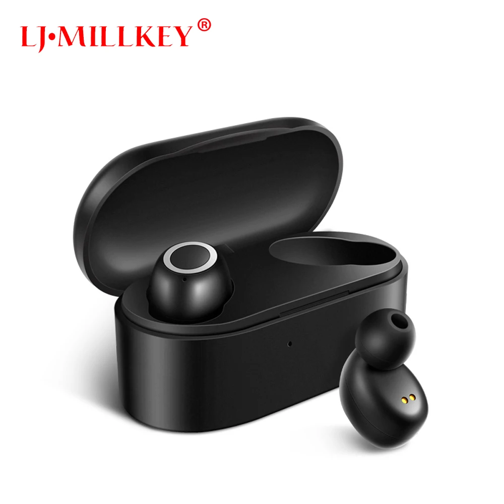 

tws wireless charge support Earphones Wireless earphone Bluetooth 5.0 Earbuds Touch control headset LJ-MILLKEY YZ268