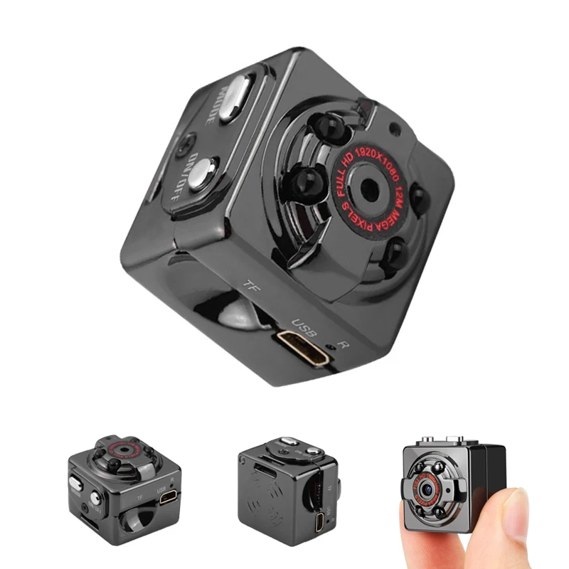 SQ8 Mini Gizli Kamera Espion HD 1080P Secret DVR Camera Micro Video Night Camcorder Sport DV Recorder Invisible Small Pocket Cam