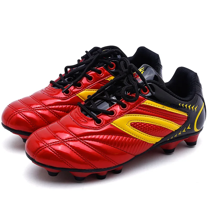 Autumn Kids Sport Sneakers Children Football Shoes Baby Girls Casual Sneakers Boys Black Soccer Sneakers Brand Sneakers Trainer - Цвет: Красный