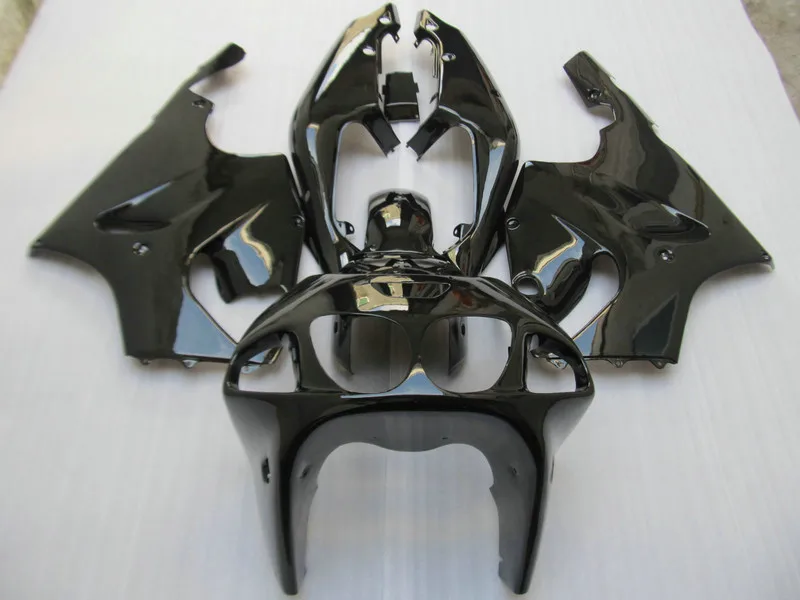 

Custom All gloss black Fairing Kit for KAWASAKI Ninja ZX7R 96 99 00 03 ZX 7R 1996 2000 2003 ABS Fairings set+7gifts KY08