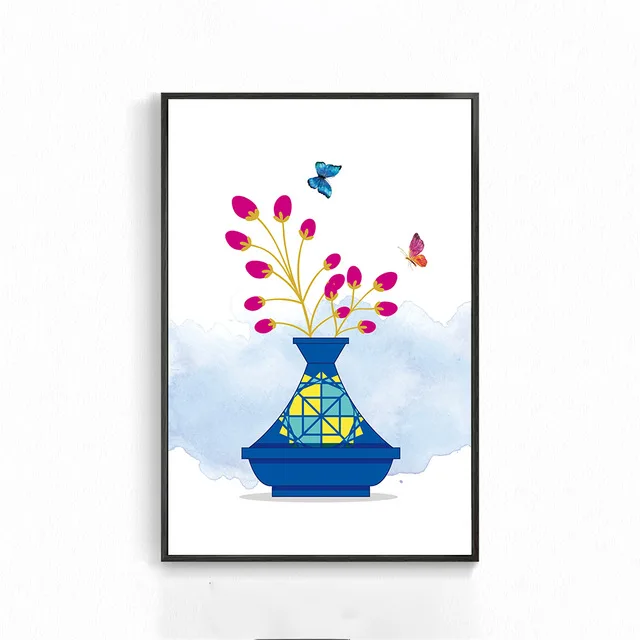 Flowers-Canvas-Artistic-Wall-Painting-Vase-Flower-Arrangement-Colorful-Animal-Butterfly-Home-Decoration-Painting-Poster.jpg_640x640 (1)