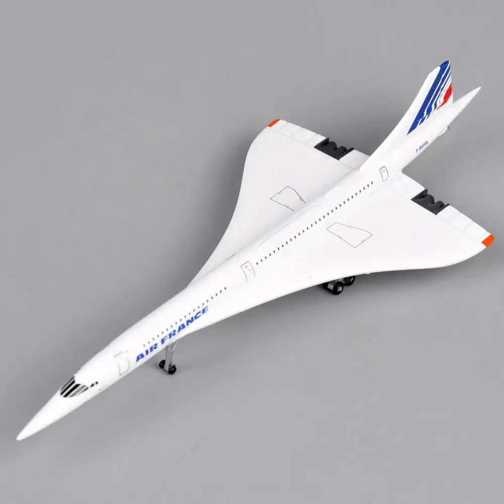Дети самолет игрушки Concorde 1:400 весы Air Франция 1976-2003 литые под давлением металлические транспортные средства белый мини самолет для детей подарок