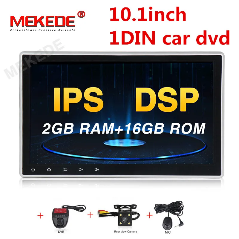 PX30 DSP 10.1 inch Android 9.0 Double 1 Din Universal GPS Navigation Car Stereo Player Radio GPS Wifi BT DAB Mirror Link OBD - Цвет: car  DVD CAMERA DVR