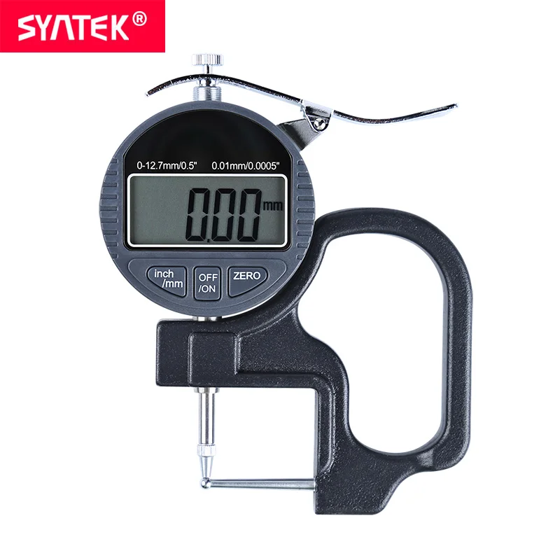 Syntek 0 10mm Electronic Digital Thickness Gauge 0.01/0.001mm Digital