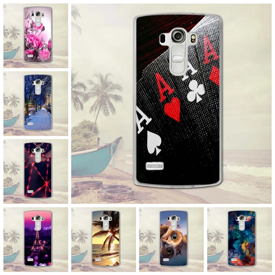 

For LG G4S Case Luxury 3D Relief Painting Soft Silicon Back Cover Case for LG G4 Beat / G4 S / G4S 5.2" Phone Cases Cover Bag