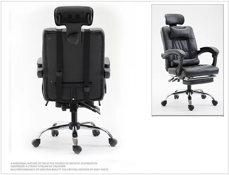 

Manager office chair computer chair ergonomic reclining lift leisure chair