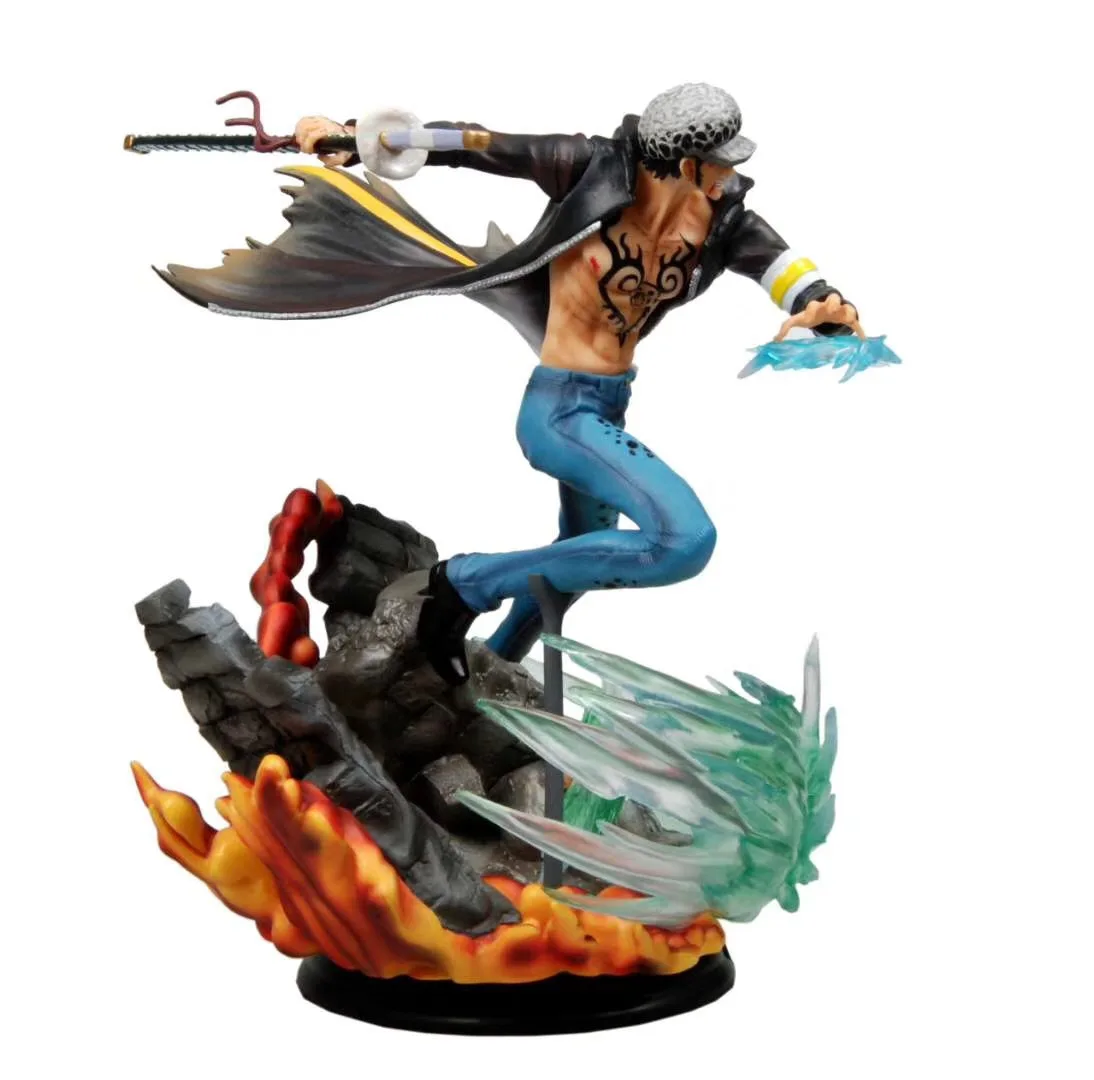 Аниме One Piece GK Big p.o.p XXL Трафальгар Ло ПВХ Модель фигурка игрушка|Игровые фигурки и