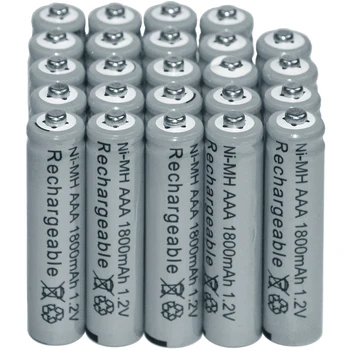 

24x AAA 1800mAh MP3 RC Toys 3A Grey Cell 1.2V Ni-MH Rechargeable battery
