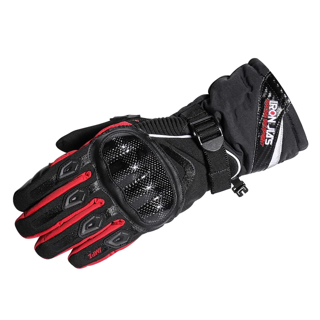 Buy Carbon Fiber Motorcycle Gloves Warm Windproof