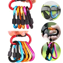 6x пожарная команда Alu крюк для карабинов оснастки карабин Alu новая безопасность и выживания Z922