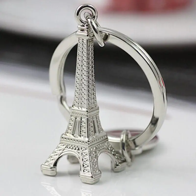 

Retro Eiffel Tower Model Keychain Metal Keyring Gift Adornment Souvenirs France Paris Key Ring for Women Men Accessories