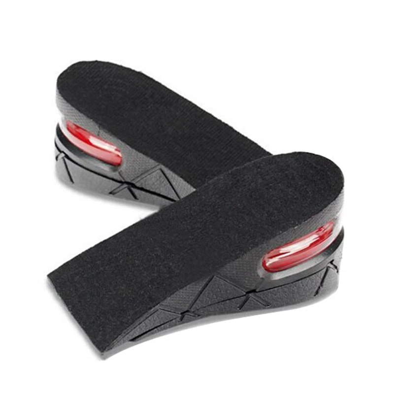 

1 Pair 2-5CM Height Increase Insole Newest Unisex 2 Layers Increasing Orthotics Insole High Quality Foot Pads Professional Tools