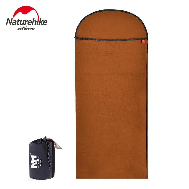 Naturehike NH15S011 D конверт спальный мешок лайнер для пеших прогулок путешествий
