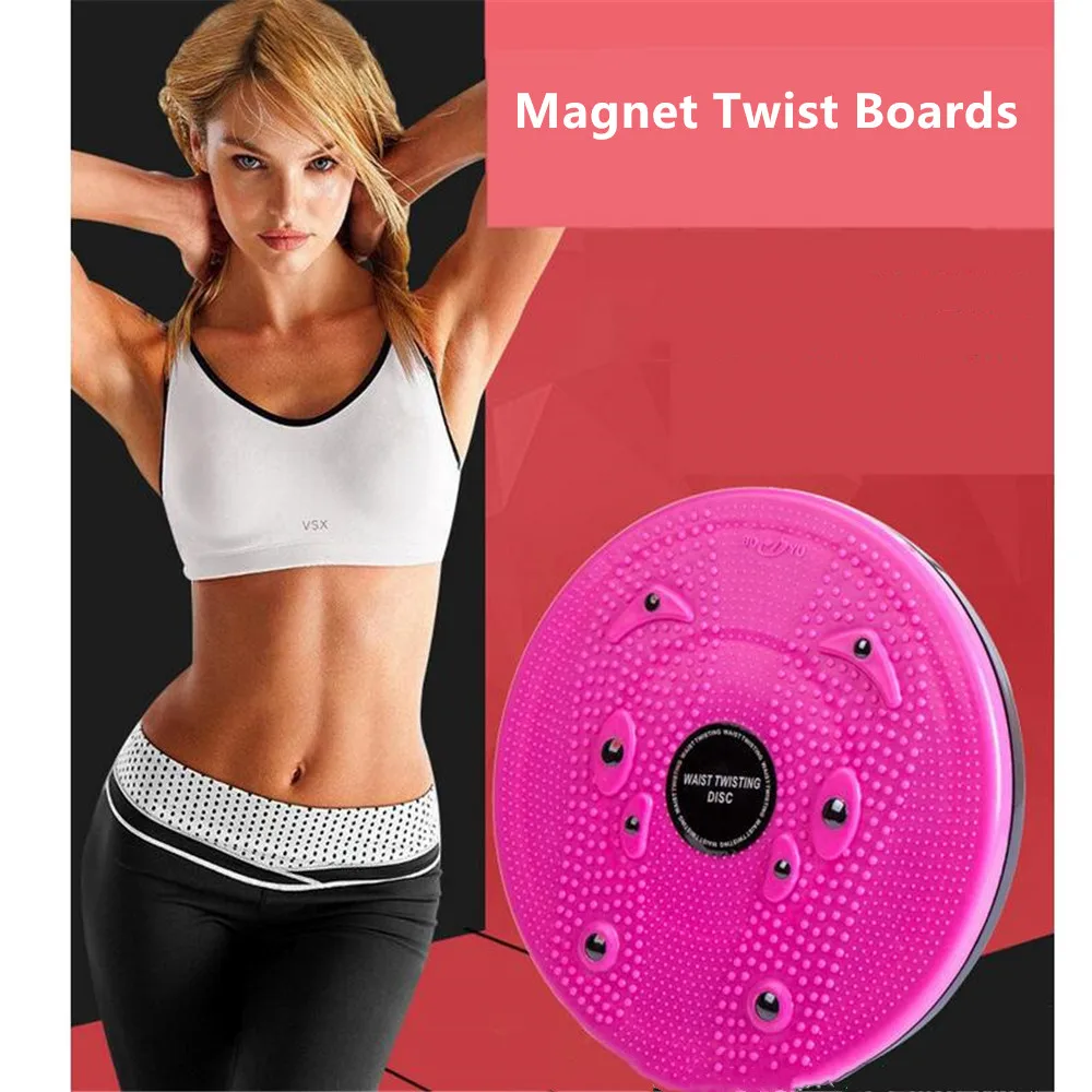 

Magnet Twisting Waist Plate Foot Massage Yoga Exercise Training Health Disc Twist Waist Board Home Fitness Equipment