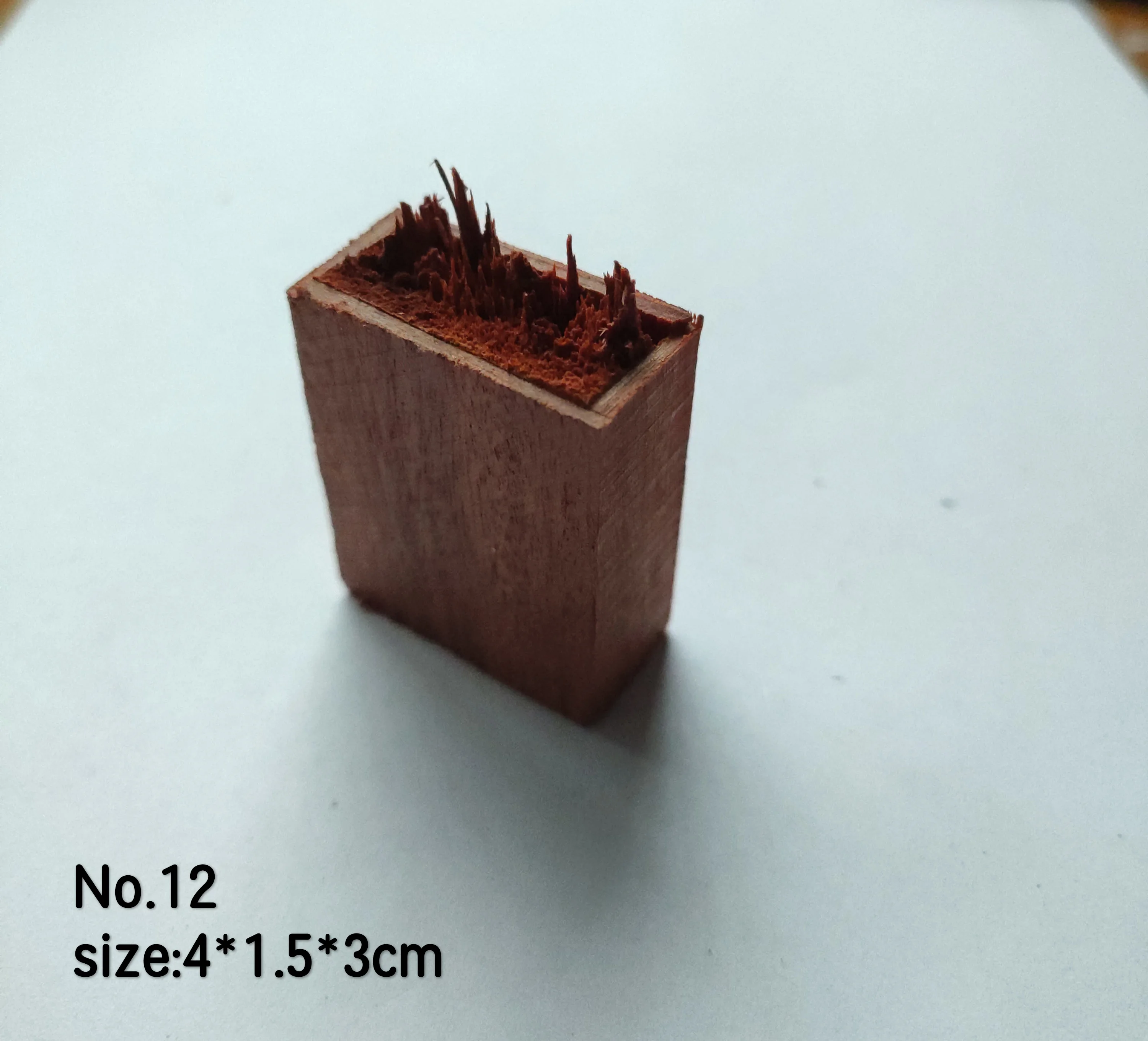 New Dried Flower Resin Craft Blood Sandalwood Ebony Broken Seal Micro Landscape for Jewelry Decoration - Цвет: X12