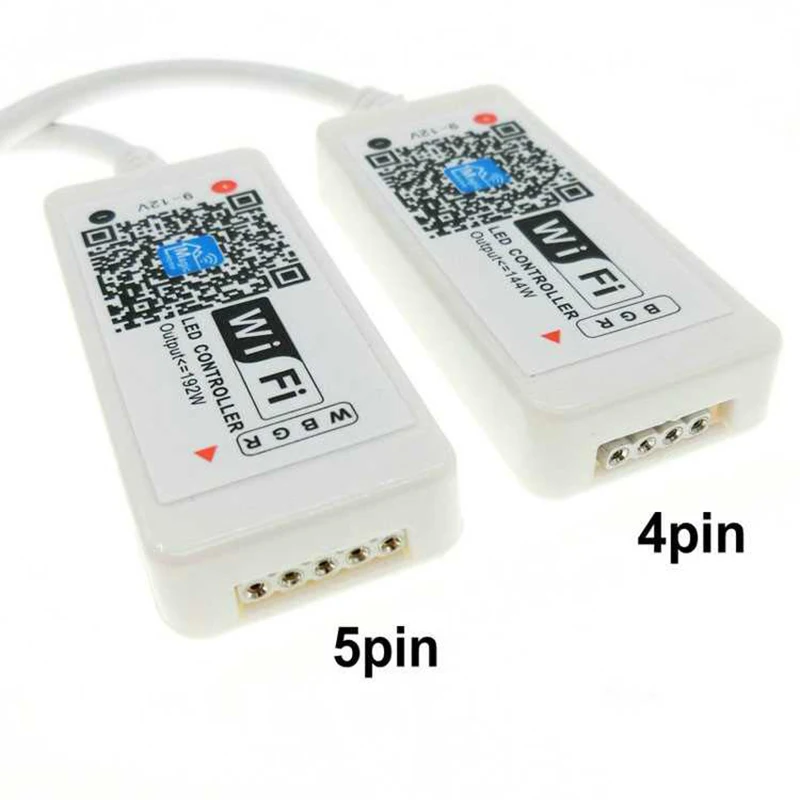 

DC5-24V WIFI Led controller for RGB/RGBW Strip IOS android 12v Smart WIFI Control for 5050 Led Strip Light Magic Milight bulbs