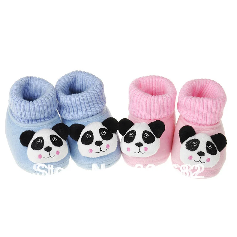 Baby Shoes, Baby First Walkers, Prewalkers, Animal Model Panda Shape Warm Cotton Shoes, Suitable