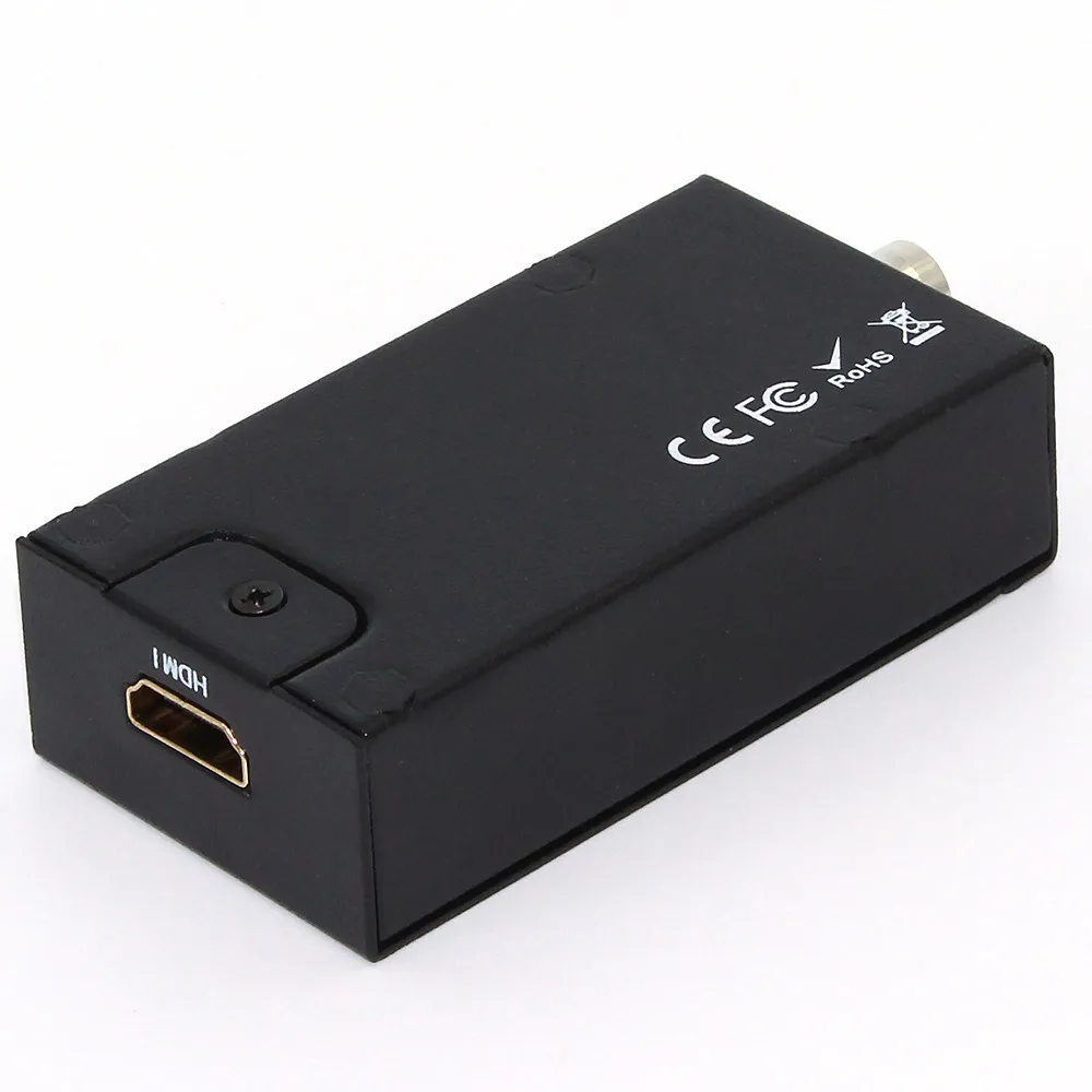

Retail Mini HD 3G SDI to HDMI Converter Adapter Support SD/HD-SDI/ 3G-SDI Signals Showing on HDMI Display Free shipping