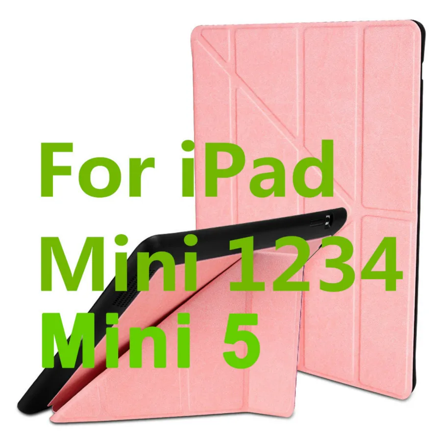 Чехол для iPad 2/3/4 смарт-чехол для iPad 9,7 из искусственной кожи чехол для iPad Mini 1 2 3 4 iPad 5 Air iPad 1 2 чехол с карандаш держатель - Цвет: 3