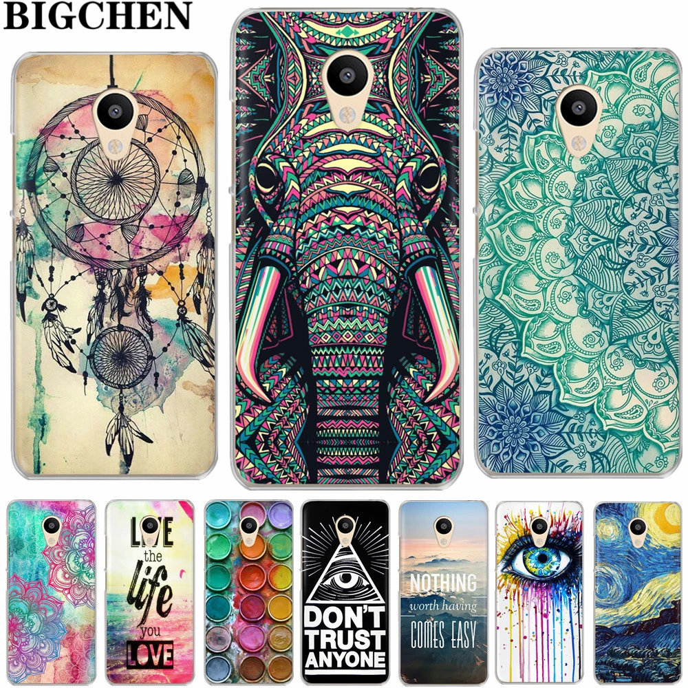 

BIGCHEN Cover Cases For Meizu M5C M3s M5s M3 M5 M6 Mini Note Soft TPU Silicone Phone Back Cases For Meizu U10 U20 Pro 6