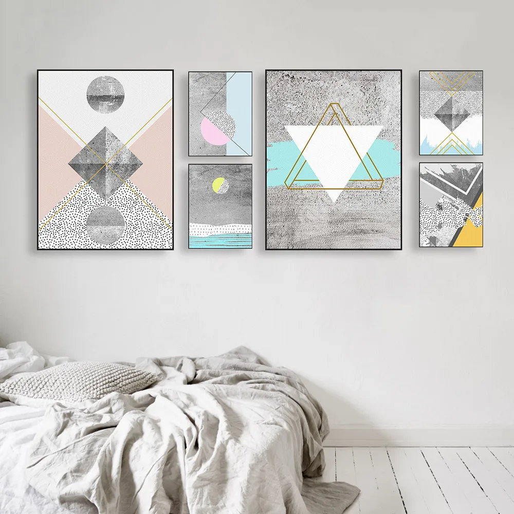 Modern-Nordic-Abstract-Geometric-Texture-Shape-Big-Wall-Art-Print-Poster-Canvas-No-Frame-Living-Room (1)