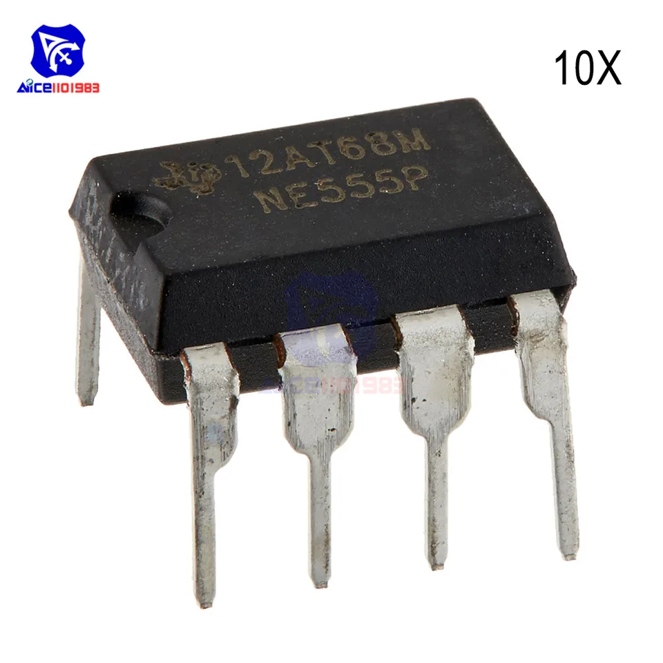 = Timer-IC = 10 pcs 10 x NE 555 P