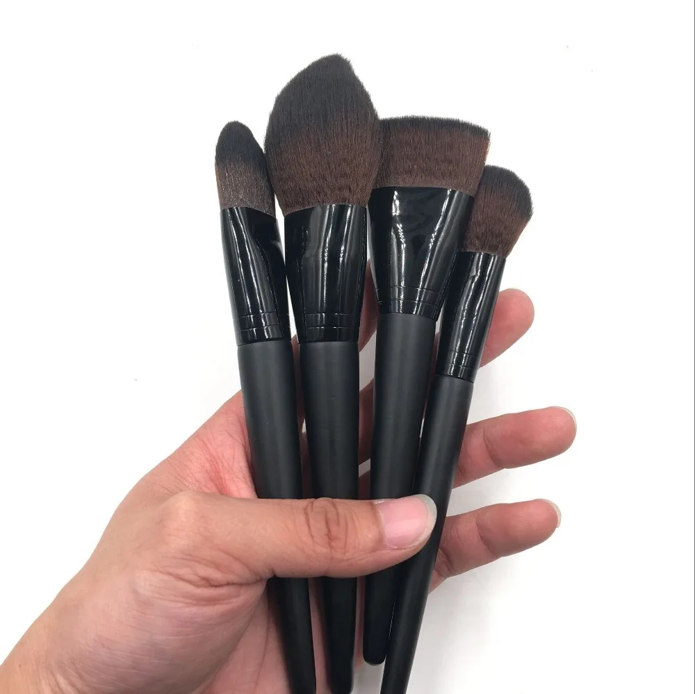 Brand Best 4pcs Makeup Base Brushes BB Cream Cheek Brush Face Concealer Liquid Brush Beauty