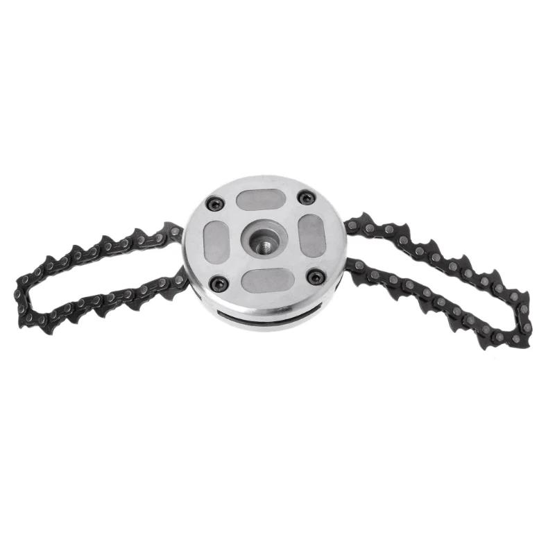 65Mn Trimmer Head Coil Chain Cutter Garden Grass Trimmers Tool Fit Lawn Mower