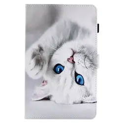 Tablet Case для Samsung Galaxy Tab A 8,0 t350 t351 T355 из искусственной кожи Смарт Стенд Крышка чехла