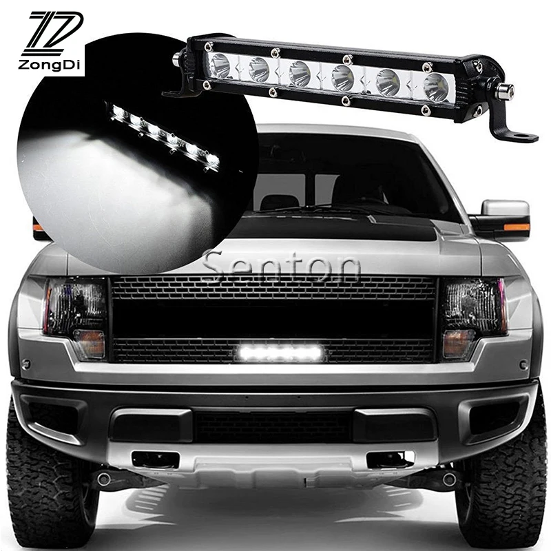 

Car Led Work Light Bar 12V Driving Fog Lamp For Chevrolet Captiva Ford Ranger EcoSport Kuga Everest Explorer Edge Accessories
