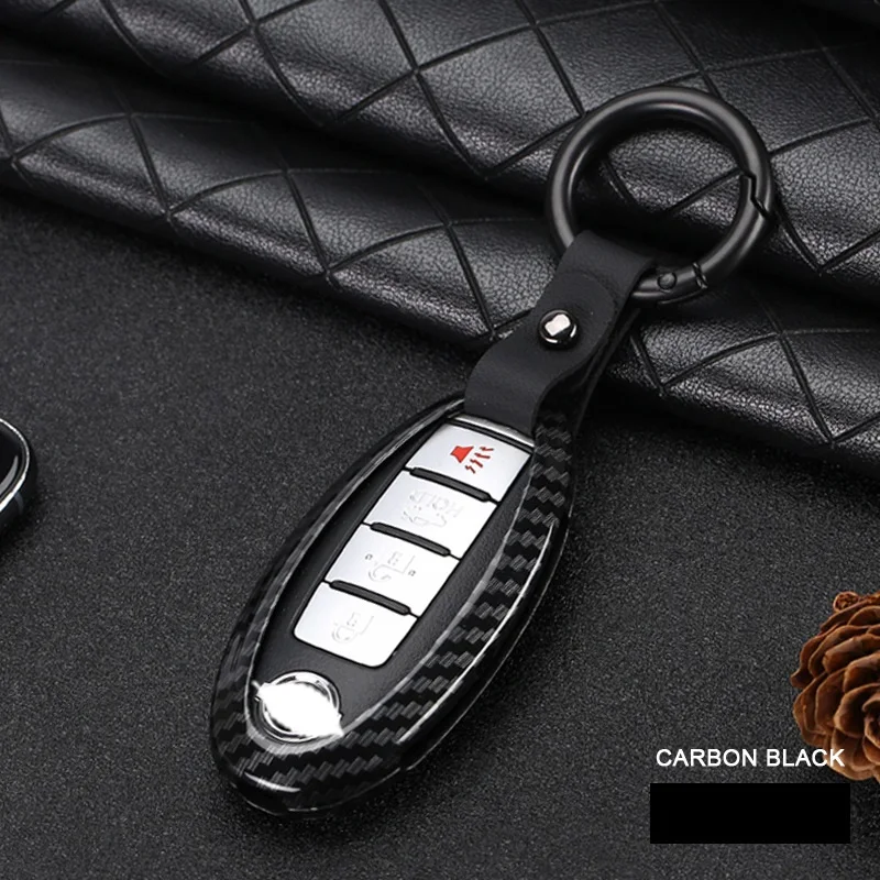 

Cabon Fiber Alloy Car Remote Key Cover Case For Nissan Qashqai J10 J11 X-Trail t31 t32 kicks Tiida Pathfinder Murano Note Juke