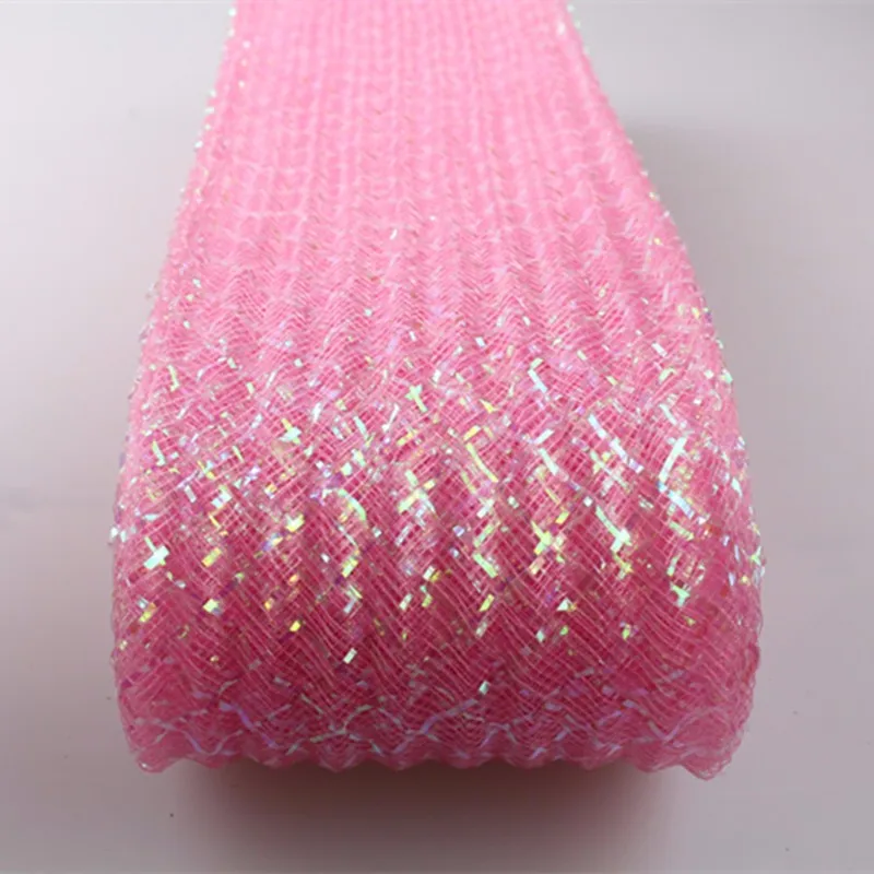 Crinolina tecido de malha tranças DIY material