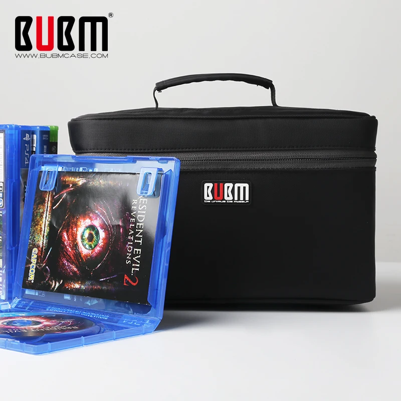 Bubm видео игры CD чехол игровая консоль CD сумка CD водостойкая сумка для хранения может положить 20 шт CD