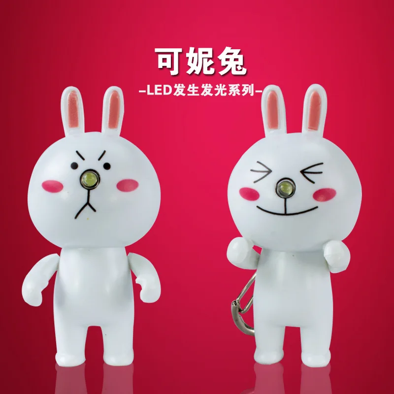 Expressive Rabbit Light up doll toy LED Light+SpeakI love U! Adorable