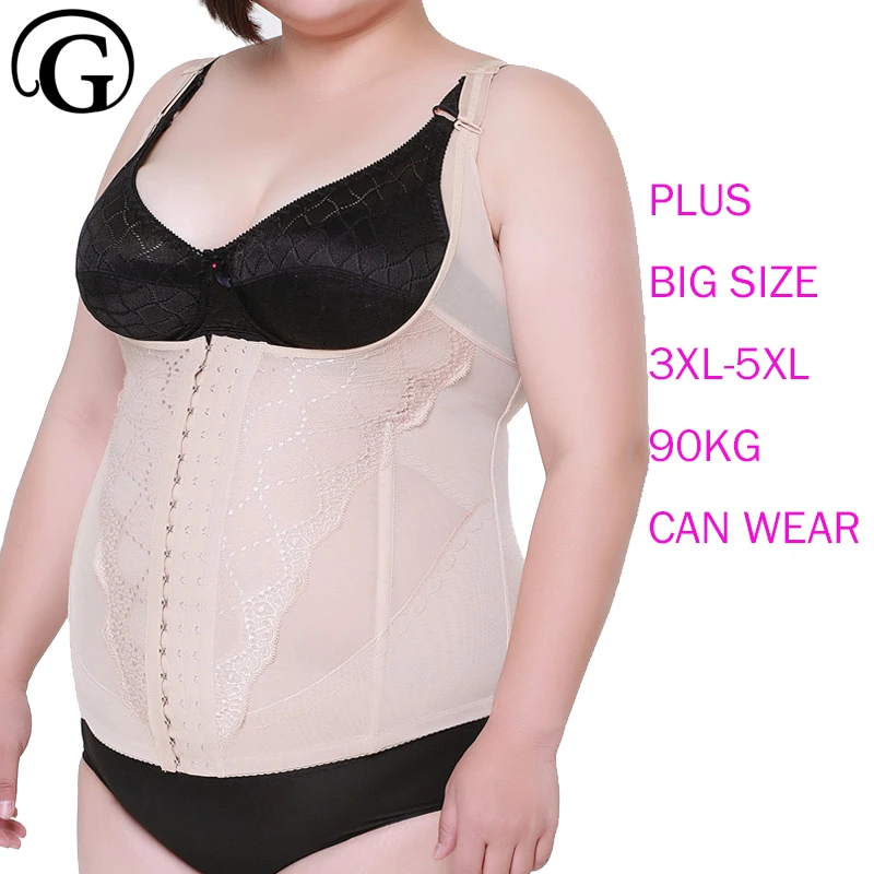 Живота нижнее белье Body Shaper талии утягивающий корсет PRAYGER размера плюс 5xl большой