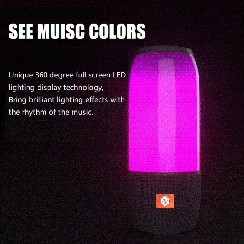 CrazyCube Pulse 3 Wireless Portable Bluetooth LED