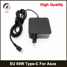 QINERN 20V 3A 65W Type C AC Laptop Charger Power Adapter For ASUS notebook Power Supply QINERN 20V 3A 65W Type C AC Laptop Charger Power Adapter For ASUS notebook Power Supply