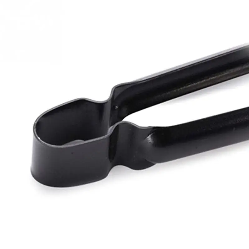 Железные щипцы для барбекю и угля ручка зажимы инструменты портативный кухонный