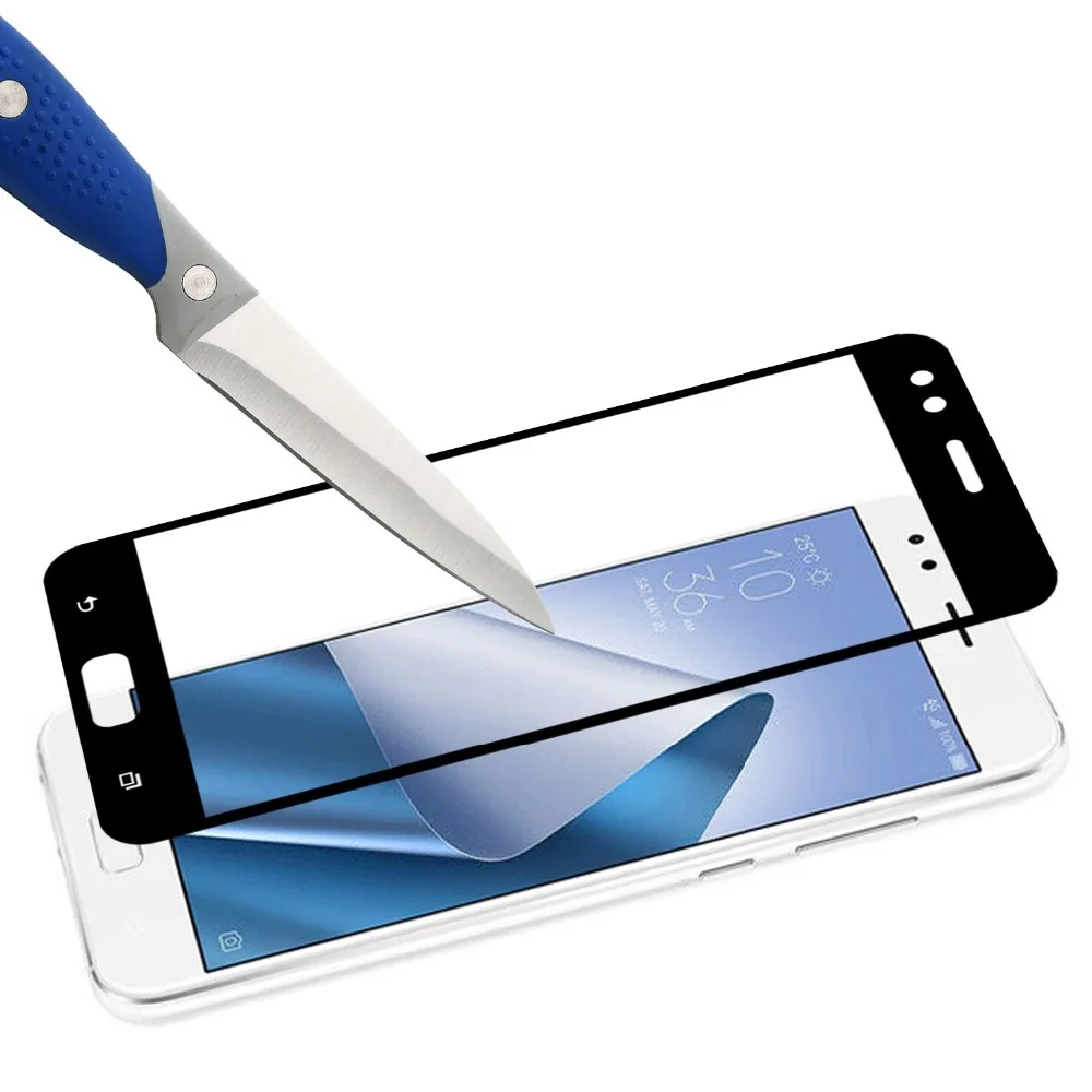 

9H FUll Cover Tempered Glass For Asus Zenfone 4 Max ZC554KL ZE554KL Screen Protector For Asus ZenFone 4 Selfie Pro ZD552KL