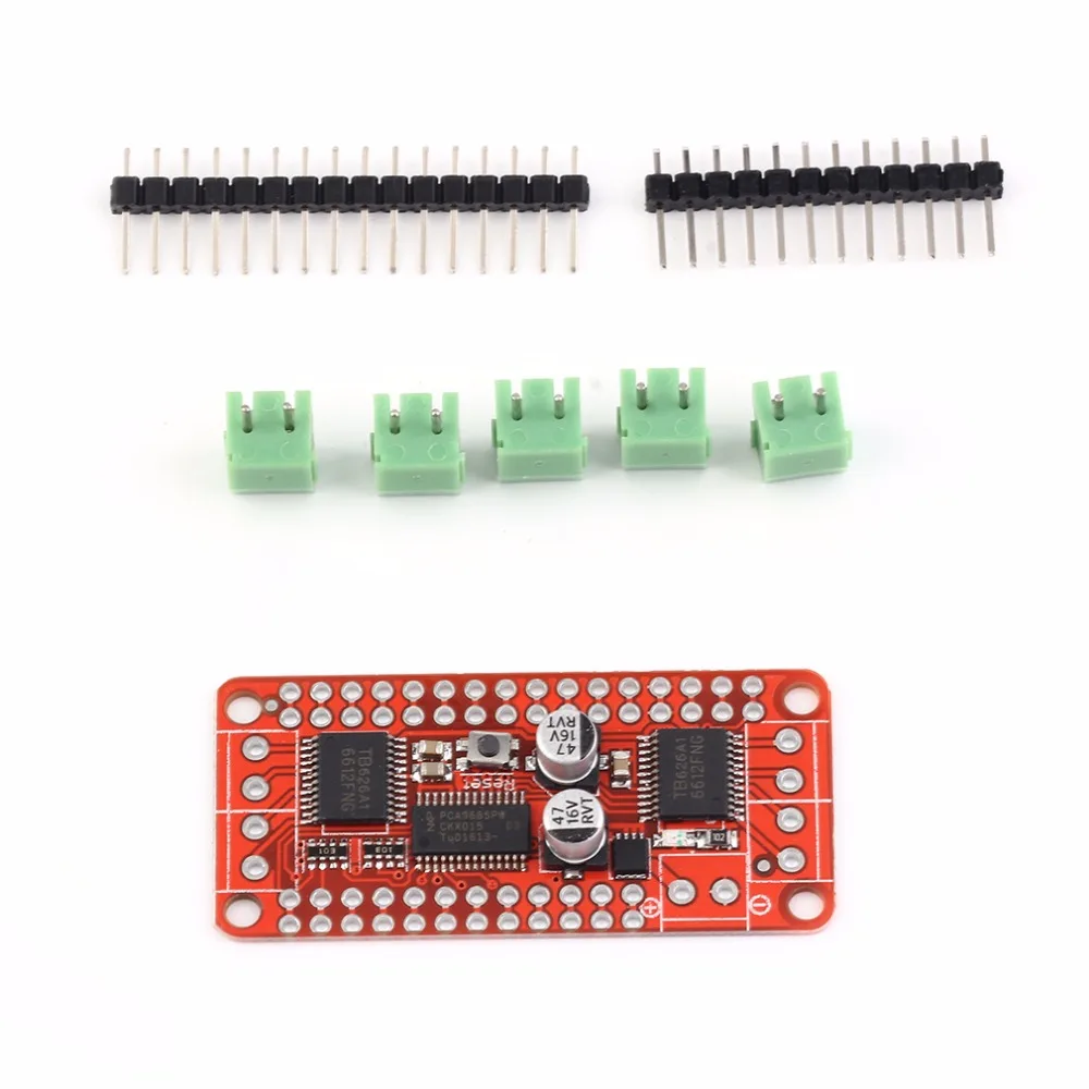 

CJMCU-DC Stepper Motor Driver Board for Arduino DC Stepper Motor PCA9685 & TB6612 with Automatically Disabled on Power-up