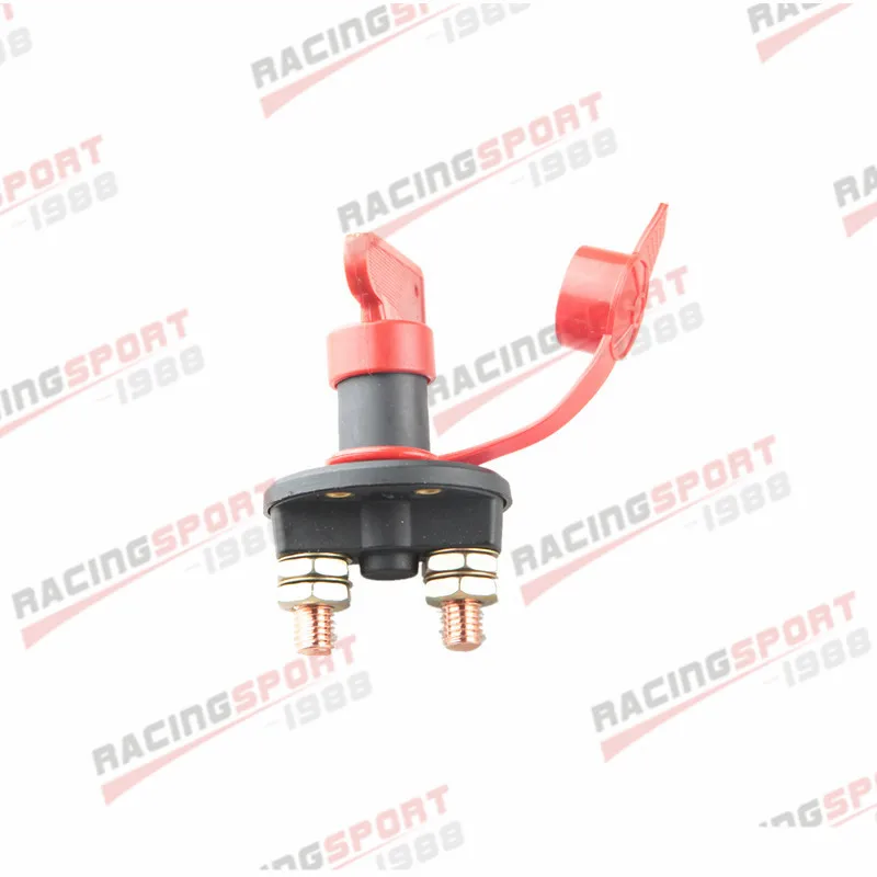 

Car Battery Cut Off Disconnect Master Kill Switch Marine RV With Removable Key