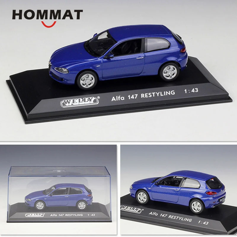 Hommat シミュレーション Welly 1 43 スケールアルファロメオ 147 モデルチェンジモデルカー合金ダイキャスト 車車模型コレクタブル男の子のためのおもちゃ ダイキャスト 車のオモチャ Aliexpress