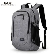 MR Computer Laptop Rucksack für 15-16 zoll USB Lade männer Mit Großer Kapazität Reisetasche für Jugendliche Wasserdicht rucksack