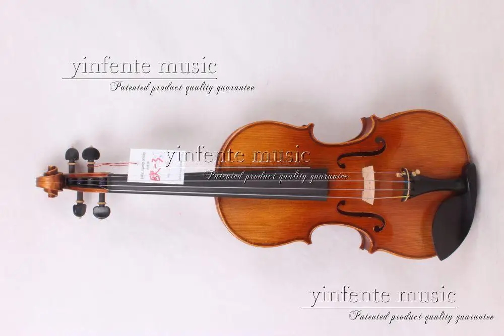 

4/4 European wood Maple Master Level Violin Flame maple Nice parts Russian SPruce Pro sound Hand Made High grade parts O-3#