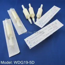 30 шт. 19 мм белый алмазов трубки VT5 DT5 Одноразовые Grip татуировки Tube Supply WDG19-5D