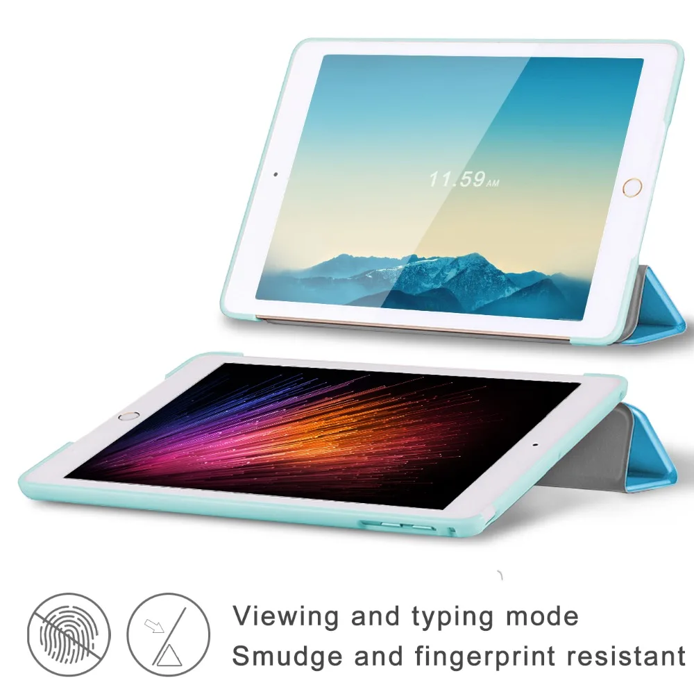 2017 2018 iPad 9 7 чехол с откидной крышкой для Air 2 5/6th поколения планшета защитой