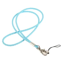 1 шт. 9 видов цветов ремешок на шею для ключей ID карты для IPhone брелок для телефона ремешки пряжки регулируемые украшения телефона аксессуары