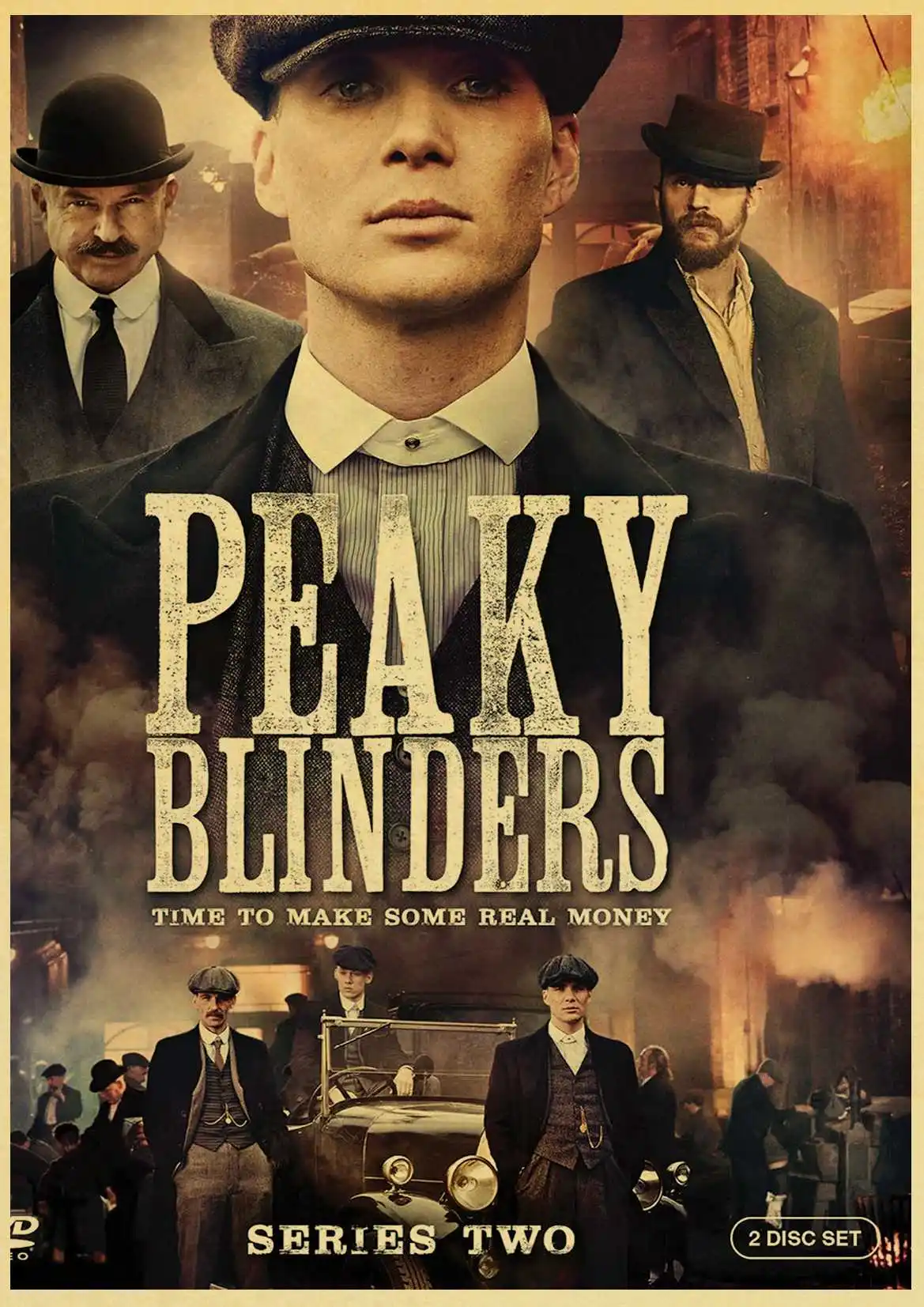 Сериал tv peaky blinders плакат настенный Декор печать на крафтовой бумаге Ретро плакат Настенный декор romm