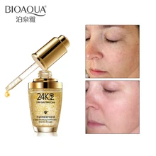 BIOAQUA Pure 24K Gold Essence уход за кожей лица жидкий уход за лицом витамин против морщин и старения отбеливание коллагена увлажняющий 30 мл